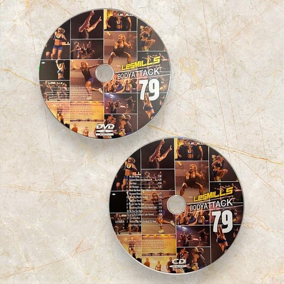 Les Mills BODYATTACK 79 CD, DVD, & Choreography Booklet - Picture 1 of 3